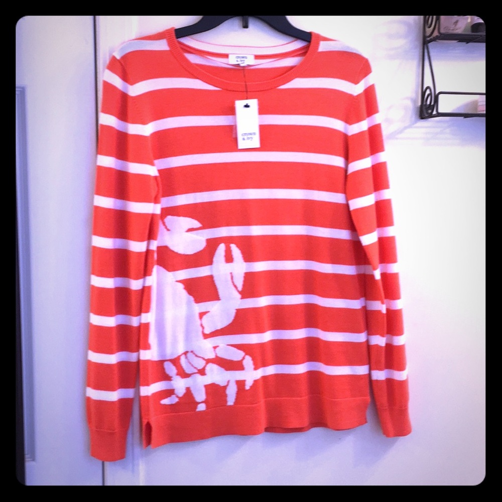 Crown & ivy crab sweater.